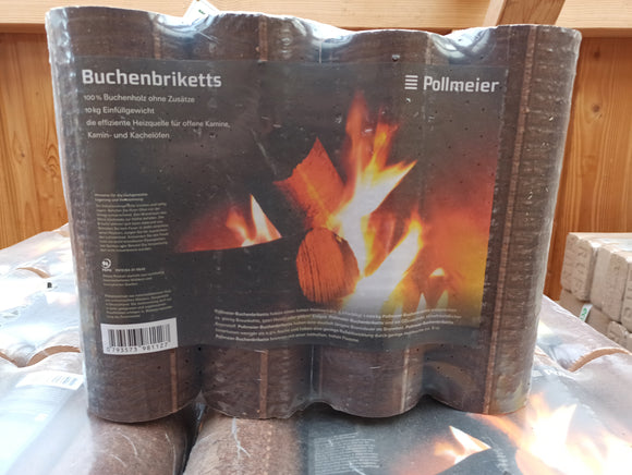Buchenholzbrikett Pollmeier
